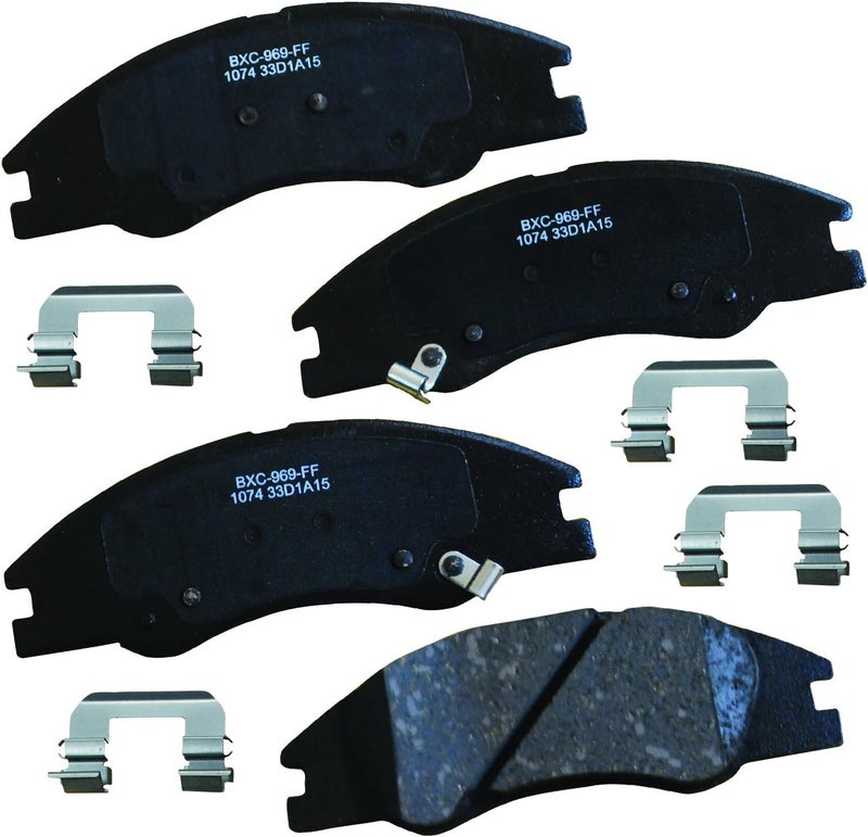 Bendix Premium SBC1074 Ceramic Front Brake Pads for Kia Spectra 2009-2004, Spectra5 2009-2005 - Image 1